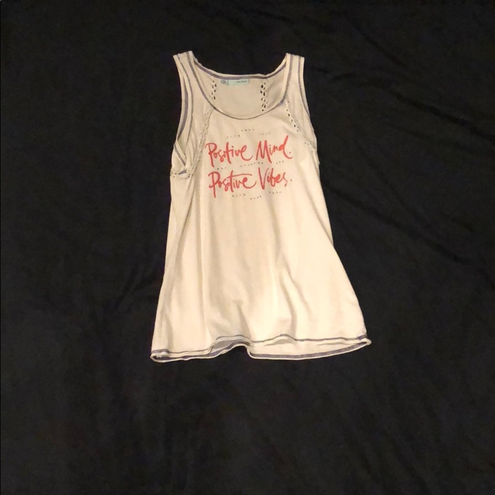White tank top